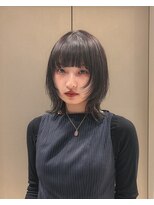 ジョエミバイアンアミ(joemi by Un ami) ボブレイヤー/レッドブラック/フェイスレイヤー