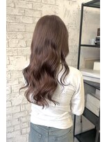 プライズ 池袋店(prize)&nbsp;ブリーチハイトーンカラー大人可愛い艶感アッシュグレージュ