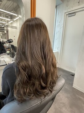 エイト 立川店(EIGHT) コテ巻き風パーマ×オリーブブラウン