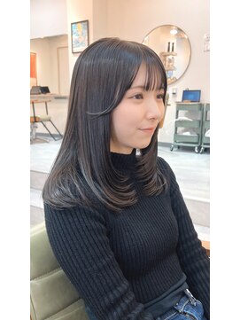 ロウバイレボ 柏(lou by revo) ミディアム/韓国風/レイヤーカット/顔回りカット/柏駅