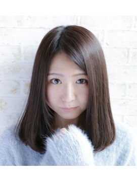 クシュ 本川越店(kusyu...) くびれヘア韓国風巻きアプリコットオレンジ夏ハイライトカラー