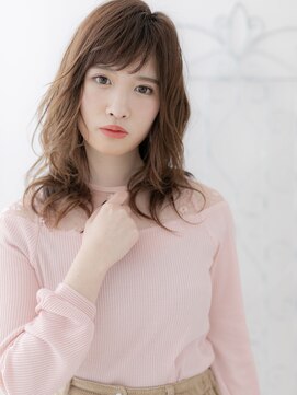 フィーユ 郡山安積店(FEYU) くびれヘア/アプリコットオレンジ/夏のヘアアレンジ/郡山85