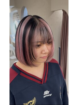 プラーチェ 古淵店(Plaatje) デザインカラーボブ