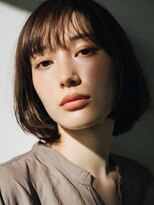 くびレイヤーエモージュグレージュカラーくびれショート/吉祥寺