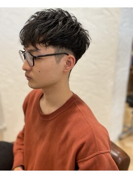 オーセンヘア(AUTHEN.HAIR) 【メンズショート/スパイラル/パーマ風スタイル】