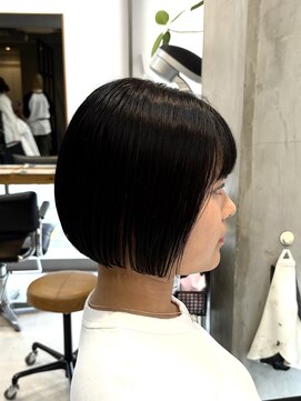 エリマ 調布(elima) 調布レディースミニボブコスメストレート縮毛矯正20代