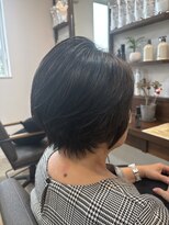 モア ヘアデザイン バイ オリジンズ つくばみどりの店(moA hair design by Origins)&nbsp;トップふわっとショート