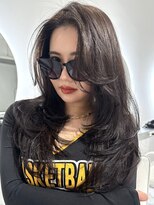 ヨロ 渋谷(YOLO)&nbsp;韓国ヘアーハッシュカットレイヤーカットハイライトカラー