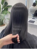 透明感グレージュ