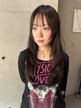 ブルーメ(Blume...) 小顔カット/韓国ヘア/ロングレイヤー/顔周りカット