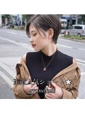 似合わせカット ハイライト 艶カラー 髪質改善 ブリーチ