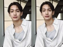《幅広い方にお勧めできる最新ダウンパーマ》韓国ヘア好きやビジネスヘアとしてお勧めできる綺麗目スタイル