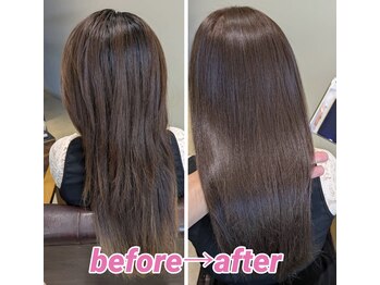 ナチュ(natu)の写真/希少価値が高く、海外セレブに大人気なトリートメント導入！！その他多数髪質に合わせたトリートメント有
