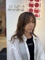 ヘアーライズ 池袋東口店(hair RISE) デジタルパーマ白髪ぼかしハイライトと髪質改善30代40代50代