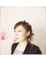 まえがみ美容室&nbsp;デコレーションへ亜アレンジ