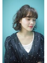 テラバイアフロートシーグラスコテージ (terra by afloat SEAGLASS COTTAGE) 無造作ウエーブボブ