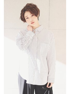 アンドヘアー 西葛西(&-HAIR) 【西葛西&-HAIR】くせ毛をいかしたショート