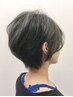 【新規四周年記念ショートヘア限定】カット+カラー+クイックケア→12000円