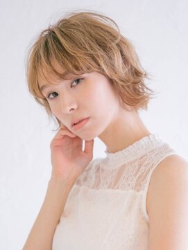 アース 亀有店(HAIR&MAKE EARTH) ゆるはね無造作ショートボブ