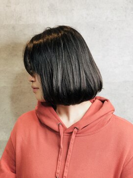 カジノ(CASINO) 10代/20代/30代/40代/ツヤラベンダーアッシュボブ