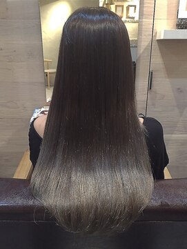 オーブ ヘアー クレイ 高知3号店(AUBE HAIR clay) アッシュカラー♪ストレートスタイル