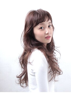 モップアップ(Mop up) ロング×ピンクカラー