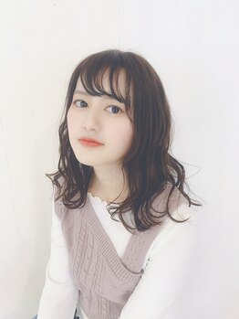 ヘアークリエイト アノウ(haircreate anno)の写真/話題の【THROWColor】導入!!ダメージレスで髪の内部からクリアに発色。自然な透明感で抜け感◎