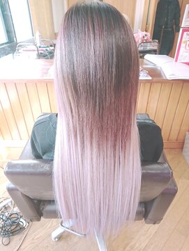 エクステンション クーチャー(Extention Cu'cha) エクステ100g ピンクグラデーション( ^ω^ )