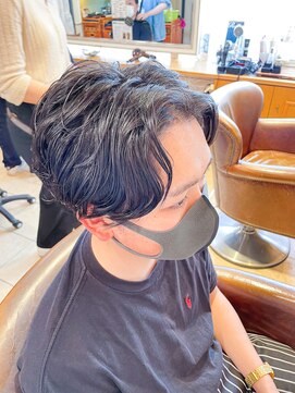 キャンバス バイ ネオリーブ 横浜西口(Canvas by neo.) パーマあり伸ばしかけの方用ナチュラルカルマパーマ【横浜】