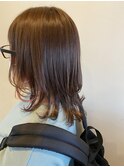 ピンクのアクセントカラー