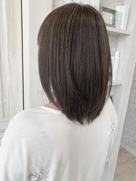 キャアリー(Caary) 福山市美容室Caaryで湿気対策♪ナチュラルストレートパーマ