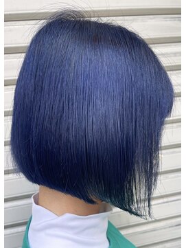 アッシュ 八王子店(Ash) 韓国/髪質改善/ネイビー/ブリーチ/ケアブリーチ/ダブルカラー