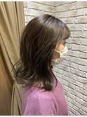 【リアルサロンワーク】伸ばしかけミディアムスタイル