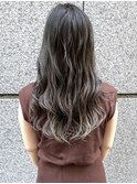 ハイライト/グレージュ/バレイヤージュ/白髪ぼかし