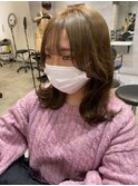 韓国くびれヘア　レイヤーカット
