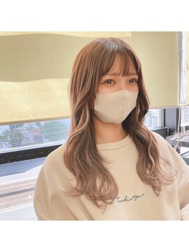 ガルボ ヘアー(garbo hair) ブラウンカラー10代20代