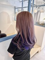 ラソニシカサイ(Lazo nishikasai)&nbsp;インナーブルーバイオレットヘア