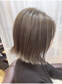 【WILLOW】切りっぱなしボブ×ハイライト(小玉泰基)
