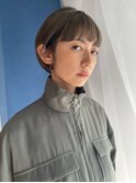ハイトーングレージュ×ミニボブ【本多身和子】