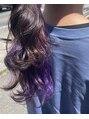 オーブ ヘアー ベリー 松山店(AUBE HAIR very)&nbsp;インナーバイオレット☆
