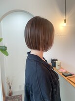 ゴカン(Gokan)&nbsp;透明感ベージュボブ/tsukasa