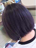 ヘアークリアー せんげん台&nbsp;大人可愛い20代30代40代 パープルブラウン ショートボブスタイル