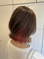 シエル バイ ケンジ 登戸 生田(CIEL by KENJE)&nbsp;くびレイヤー×インナーカラー