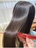 美髪ケア♪縮毛矯正×髪質改善エステ×長岡京スリール