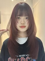 スティロ(stylo) レイヤーカットハイライトショートヘアイルミナカラーオージュア