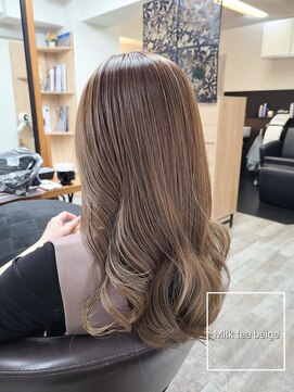 アンクラウド(an cloud) ミルクティーベージュ/フォギーベージュ/ブリーチなしカラー