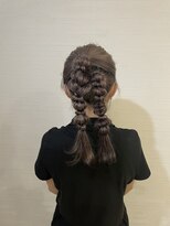 アヤナ バイ アヤラ(ayana by ayala)&nbsp;【MICHIRU】ポニー 編みおろし