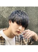 メンズ マッシュ アッシュグレー 【RANDY】