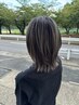 【脱・白髪染め】カット＋白髪ぼかしハイライト＋カラー＋トリートメント