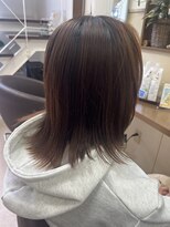 コアフィールフィス(COIFFURE fils)&nbsp;《見附　今町》ミディアム　顔周りレイヤー
